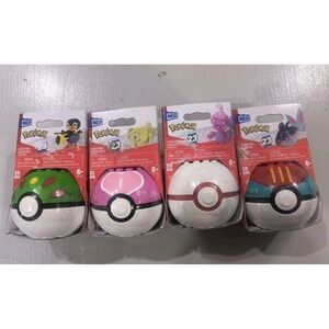 Mega Construx Pokémon Series 23 Lot 4- Toys Bundle Collection